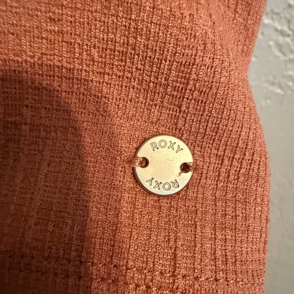 Roxy Terracotta Knit Top - Picture 4 of 8